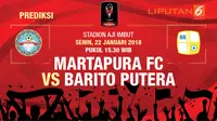 Prediksi Martapura fc Vs Barito Putera (Liputan6.com/Trie yas)