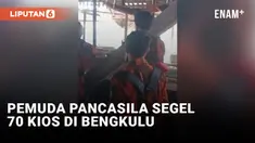 Pemuda Pancasila Segel 70 Kios