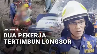 Ada dua pekerja normalisasi saluran pembuangan air tertimbun longsoran tanah dan beton di Jalan D.I. Panjaitan, Jakarta Timur. Proses evakuasi dramatis dan memakan waktu cukup lama karena kaki korban tertimbun beton turap yang longsor.