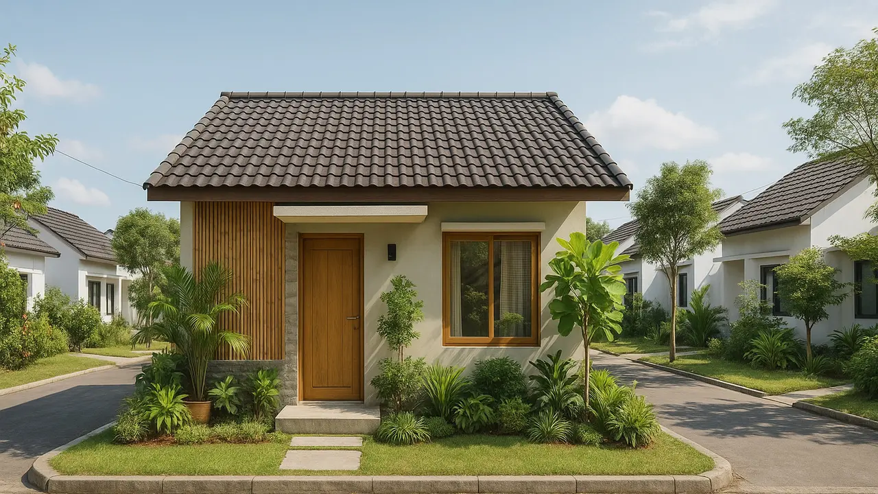 Rumah Bagus Sederhana di Perumahan Subsidi/via GPT