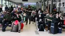 PDI Perjuangan juga akan menyiapak sebanyak 178 armada bus untuk membawa para pemudik pulang ke kampung halaman pada esok hari. (Liputan6.com/Herman Zakharia)