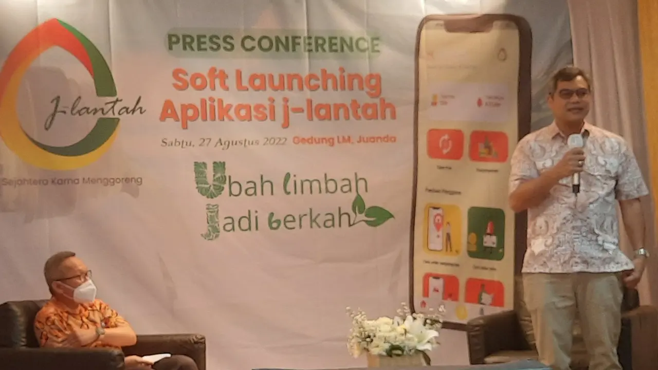 Press Conference Soft Launching Aplikasi J-lantah