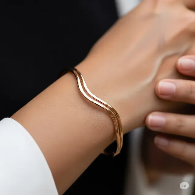 Model Gelang Bangle untuk Wanita Usia 40-an