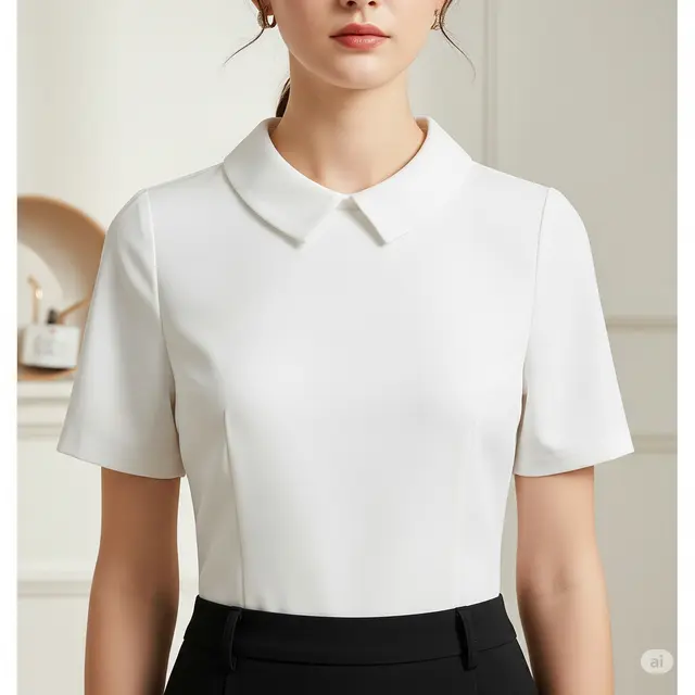 12 Model Atasan Polos Wanita Elegan Lengan Pendek untuk Tampilan Stylish di Berbagai Kesempatan