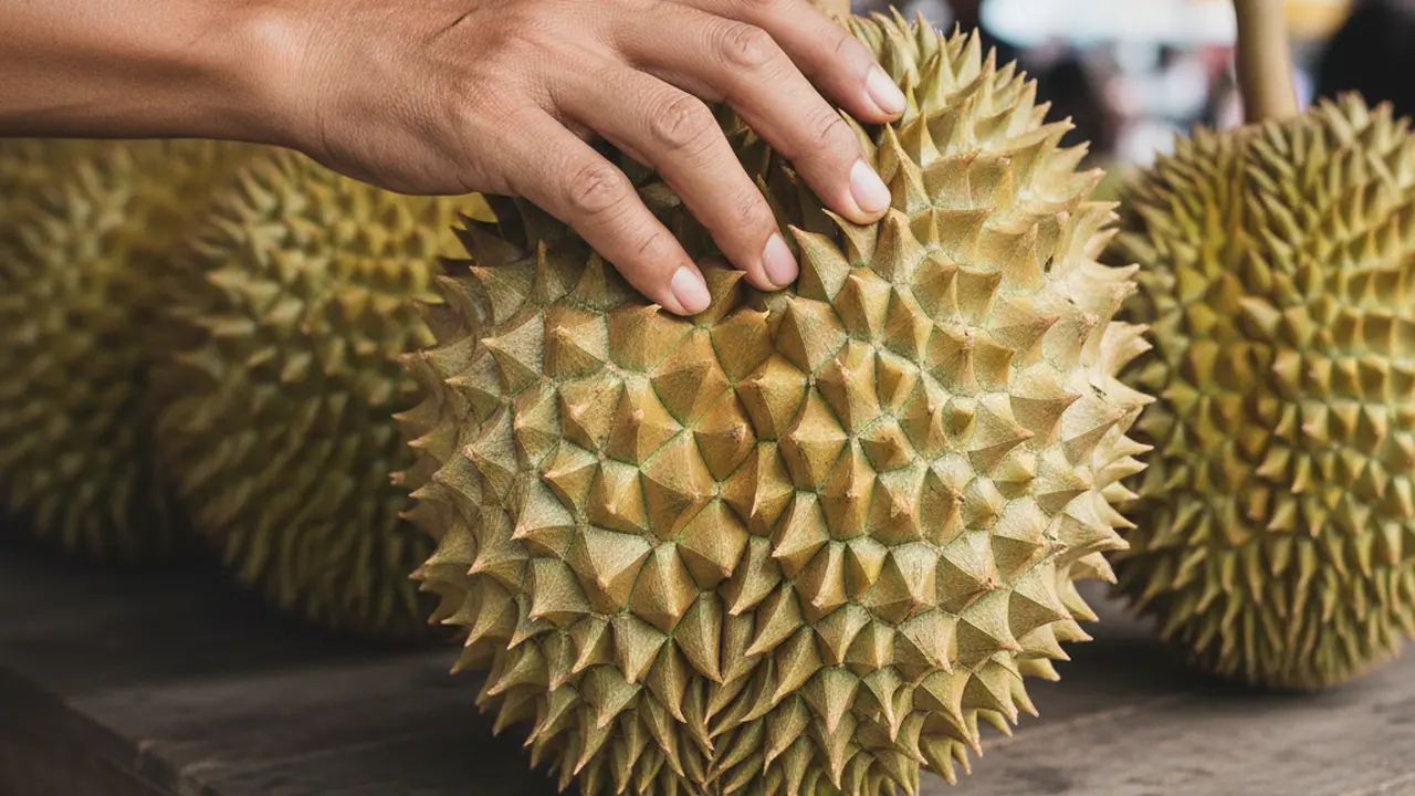 Cara Memilih Durian (Foto: Gemini AI)