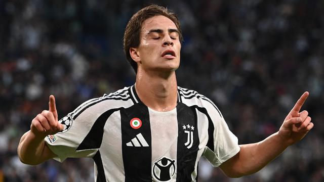 Foto: Kenan Yildiz Lampaui Rekor Sang Legenda Del Piero di Juventus setelah Lesatkan Gol Indah