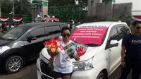 Demo di DPR, Ratusan Pengemudi Online Tolak Permenhub 32/2016
