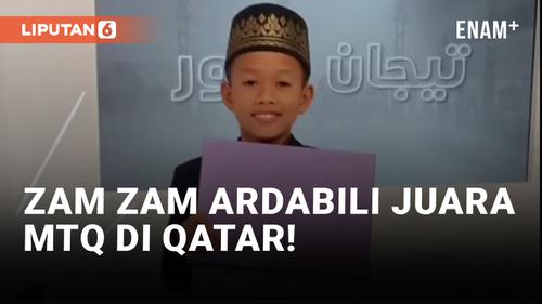 VIDEO: Bocah asal Kota Serang Juara 3 MTQ di Qatar!