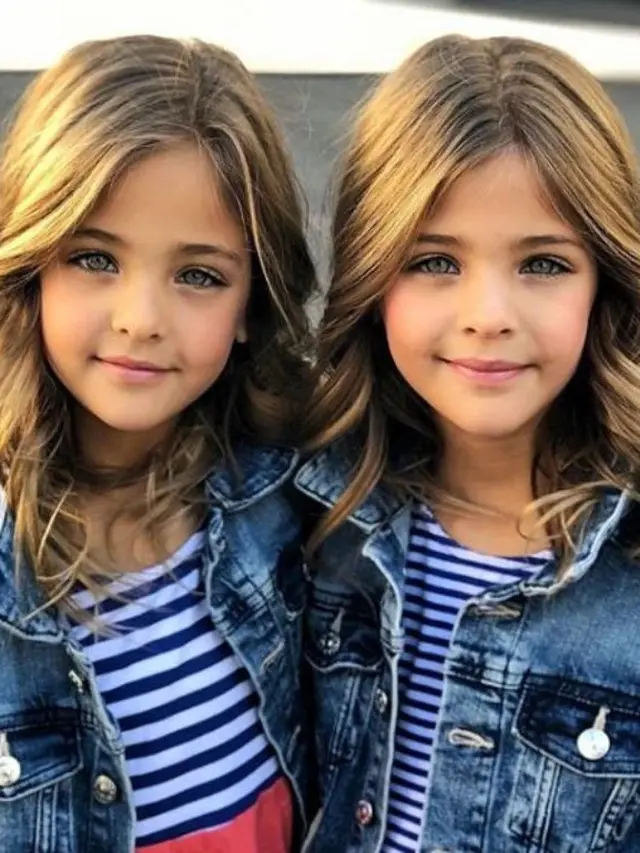 [Bintang] 10 Potret Menggemaskan Sepasang Saudara Kembar Tercantik di Dunia