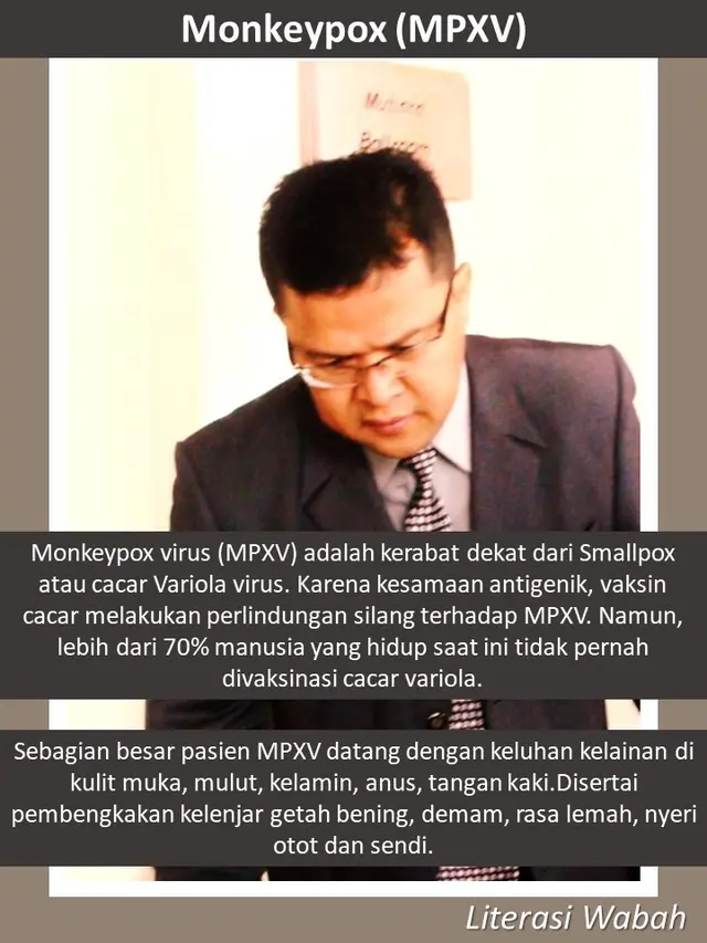 Ahli Epidemiologi Dicky Budiman Soal Monkeypox atau cacar monyet. Dok Pribadi.