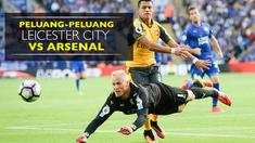 Video peluang-peluang di laga Leicester City vs Arsenal di King Power Stadium pada pekan kedua Premier League, Sabtu (20/8/2016).