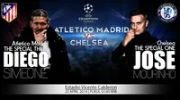 Prediksi Atletico Madrid vs Chelsea (Liputan6.com/Yoshiro)