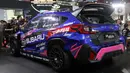 Selain itu, dilakukan juga penyesuaian kaki-kaki khas kompetisi drift PRO, hingga pengembangan bodykit. (Liputan6.com/Herman Zakharia)