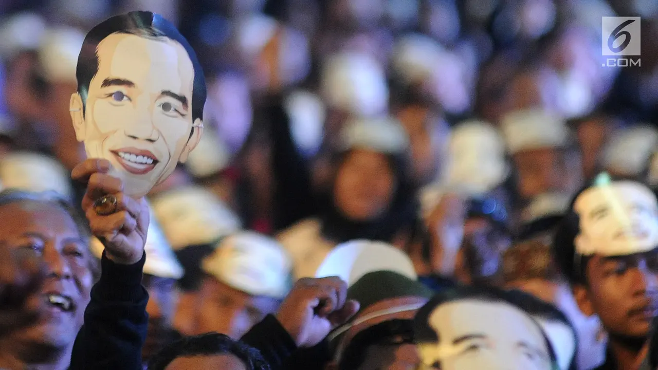 Gerakan 7000 Relawan Dukung Jokowi Ma’ruf di Sentul