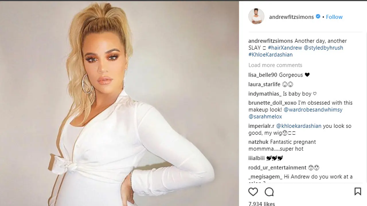 Khloe Kardashian Saingi Kim Kardashian dengan Gaun Ketat