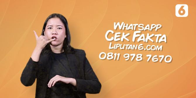 VIDEO: Begini Cara Gampang Lawan Hoaks Lewat Chatbot Liputan6 Cek Fakta