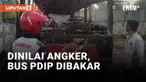 Bus PDIP Dibakar Bocah, Alasannya Angker