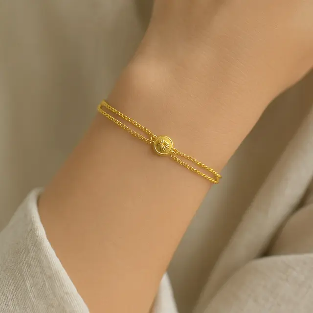 Model Gelang Emas 22 Karat 5 Gram yang Lagi Tren di 2025