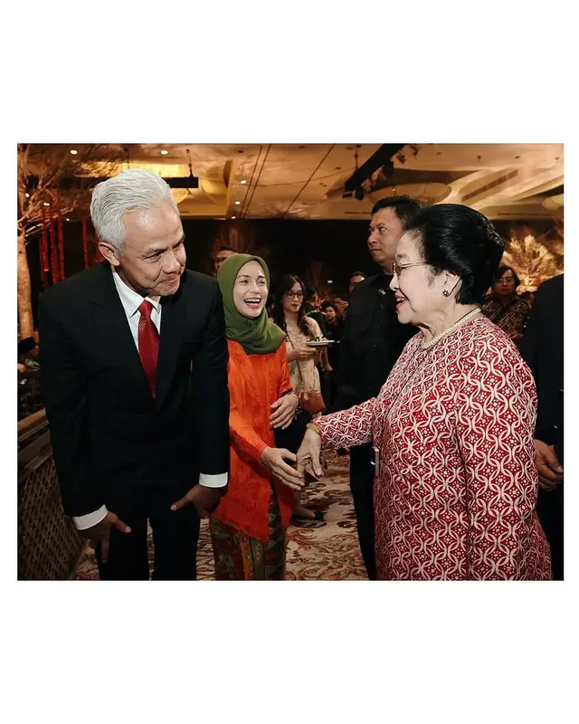 6 Potret pejabat hadiri resepsi pernikahan putri Andika Perkasa, Agus Yudhoyono tanpa didampingi istri