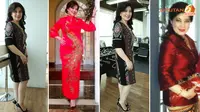 Gaya `Chic` Adriana Sri Lestari Antara Tenun, Cheongsam &amp; Tapis  