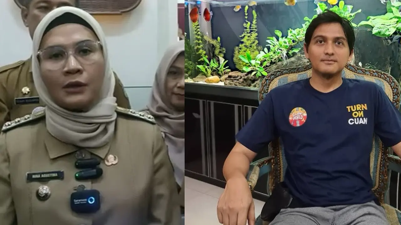 Nina Agustina, Bupati Indramayu - Lucky Hakim, Wakil Bupati Indramayu (Foto: YouTube, Instagram @luckyhakimofficial)