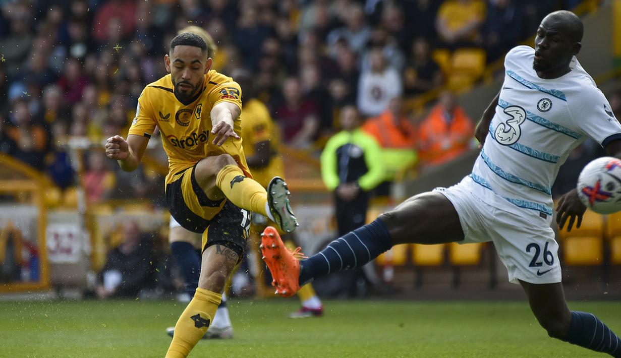 <p>Debut kedua Frank Lampard melatih Chelsea berakhir tragis. The Blues kalah 0-1 ketika dijamu Wolverhampton Wanderers. (AP Photo/Rui Vieira)</p>
