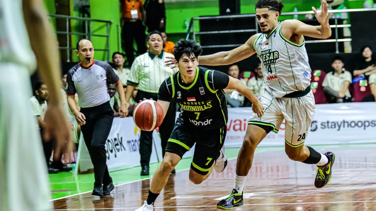 Pertandingan IBL 2025 antara Pacific Caesar melawan Borneo Hornbills