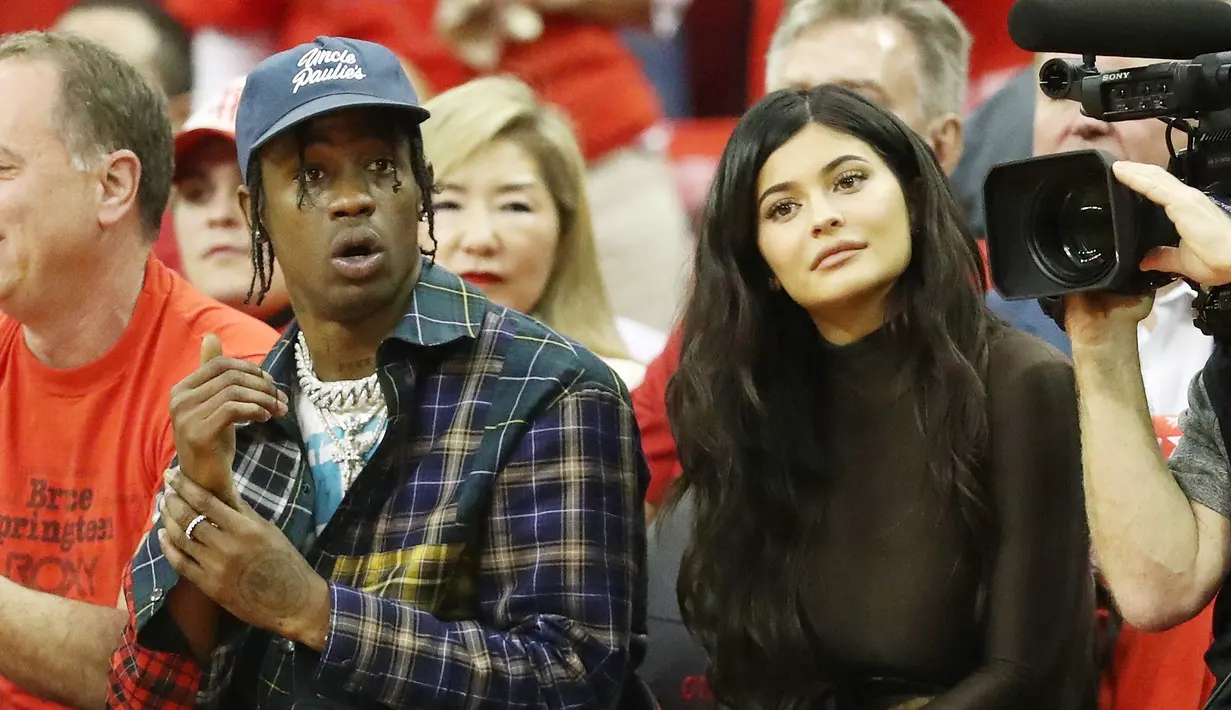 Kendati demikian tetap ada yang dikhawatirkan dan ditakuti oleh Kylie Jenner jika ia menikah dengan Travis Scott. (RONALD MARTINEZ  GETTY IMAGES NORTH AMERICA  AFP)