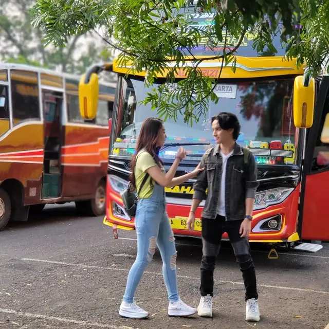 Natasha Wilona dan Farhan Rasyid adu akting di series Firasat (Foto: Instagram @dewiahmaad)