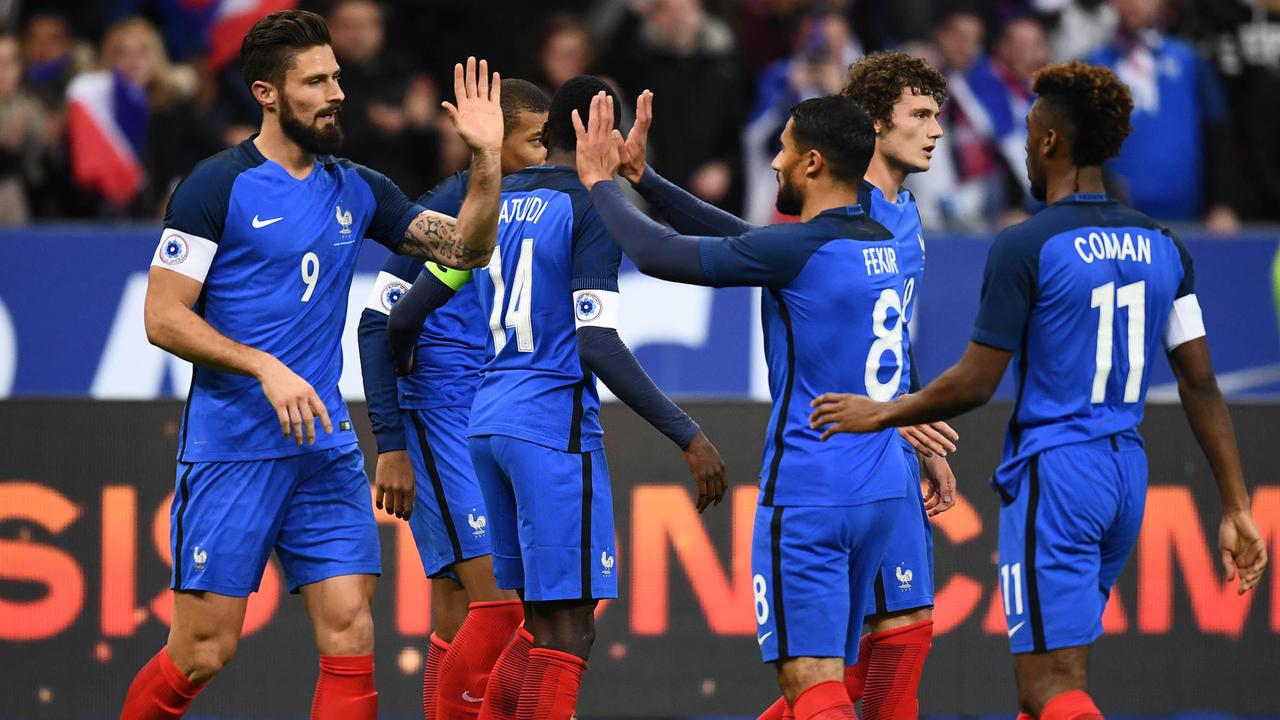 Prancis, Wales, Laga Persahabatan