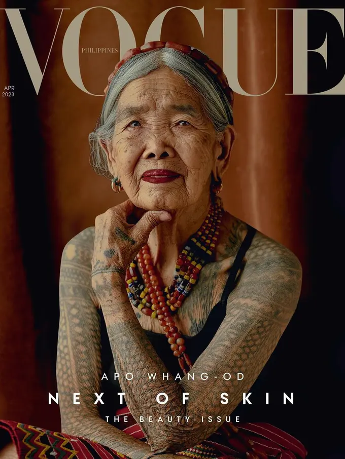 Potret Nenek 106 Tahun dari Filipina Jadi Model Sampul Vogue Tertua