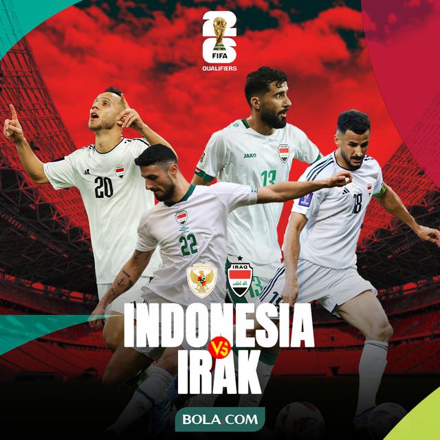 Kualifikasi Piala Dunia 2026 - Deretan pemain Irak yang bakal menyajikan mimpi buruk buat Timnas Indonesia