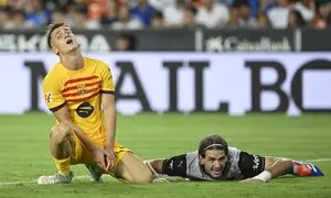 Gelandang Barcelona Marc Casado (AFP)