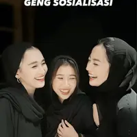 Ayu Ting Ting, Hesti Purwadinata, dan Kiky Saputri Buka Puasa Bersama. [@ayutingting92]