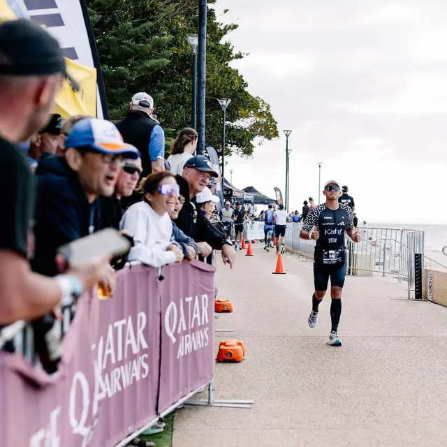10 Potret Ditto Percussion Ikut Ironman Triathlon di Australia, Bangga Banget
