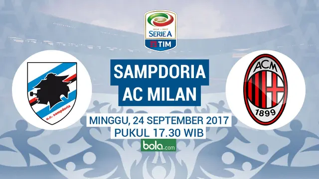 Sampdoria vs AC Milan