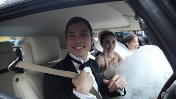 Sandra Dewi dan Harvey Moeis akan segela berbulan madu. (Galih W. Satria/Bintang.com)