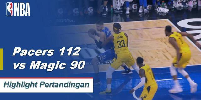 Cuplikan Pertandingan NBA : Pacers 112 vs Magic 90
