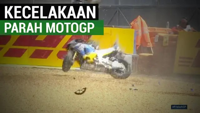 Kecelakaan Parah Jack Miller Tabrak Pembatas Jelang MotoGP Prancis