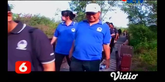 VIDEO: Nikmati Panorama Indah Pulau Buatan di Pulau Lusi Sidoarjo