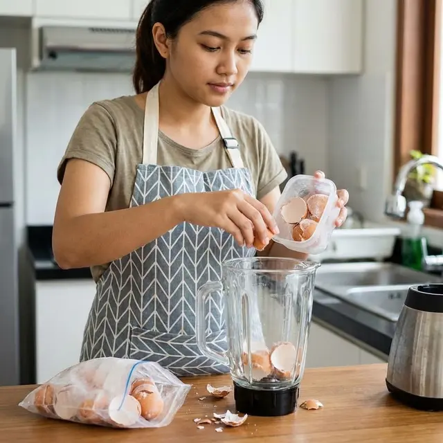 Ide Lifehack Dapur dari Cangkang Telur