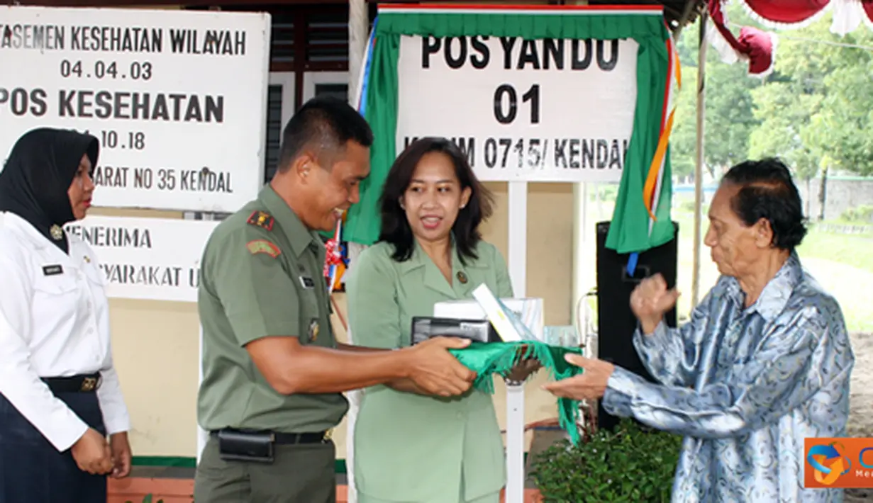 Citizen6, Kendal: Pos Pelayanan Kesehatan itu menurut Dandim bertujuan untuk membantu melayani warga yang ada di sekitar Kodim. (Pengirim: Aryo Widiyanto)