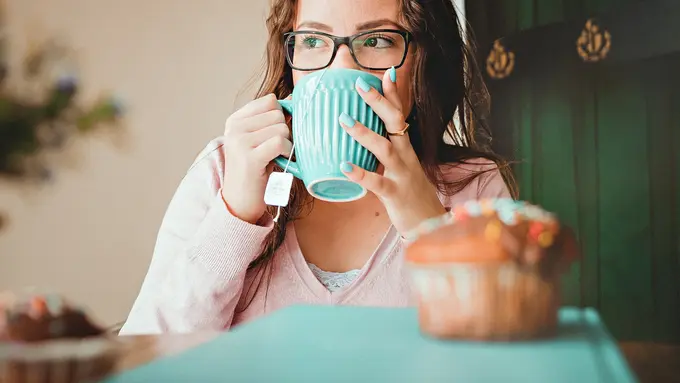 minum teh