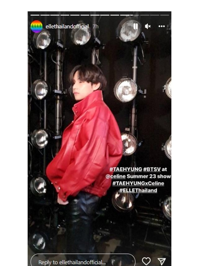 10 Potret Lisa Blackpink, V BTS dan Park Bo Gum saat Hadiri Event Celine, Jadi Sorotan