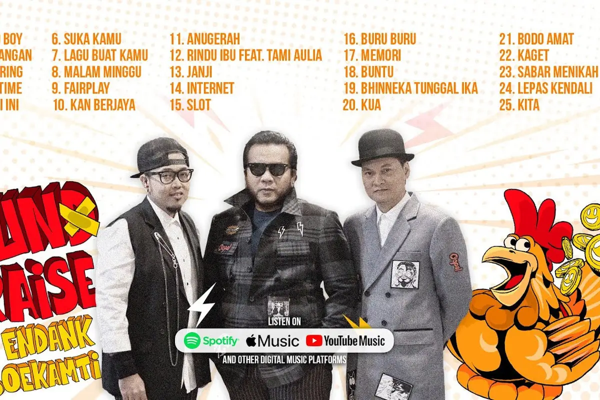 Album Baru Endank Soekamti 'FUNRAISE'