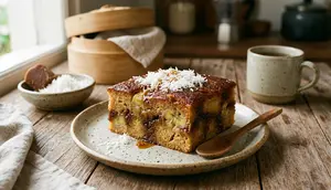 Resep Kue Singkong Pisang Kukus dengan Gula Aren, Lembut dan Manis Legit