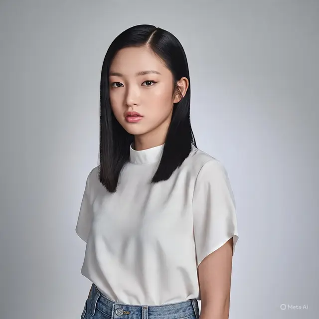 Rambut Pendek Sebahu Tanpa Poni