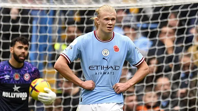 Foto: Daftar 3 Tim yang Selamat dari Badai Gol Erling Haaland di Liga Inggris hingga Kini, Termasuk Liverpool