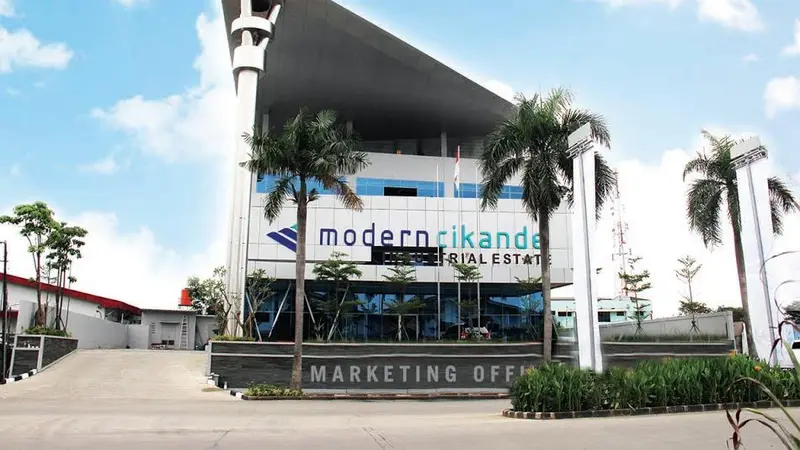 Kawasan industri ModernCikande, Banten. (Liputan6.com/Muhamad Rinaldi)