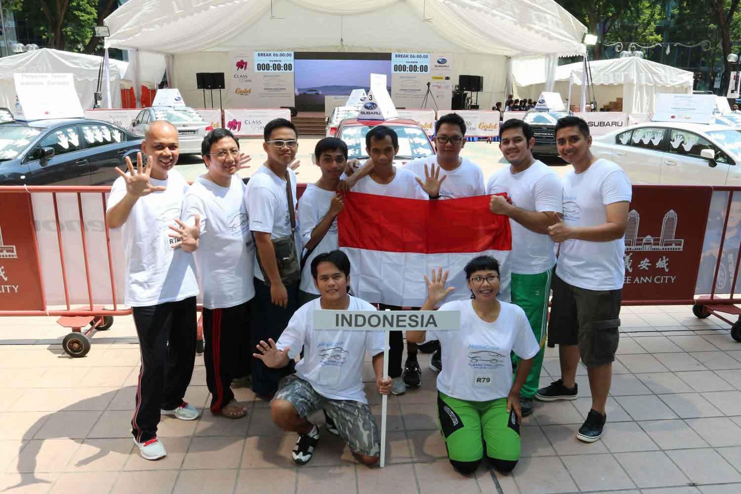 Kesepuluh peserta asal Indonesia gugur